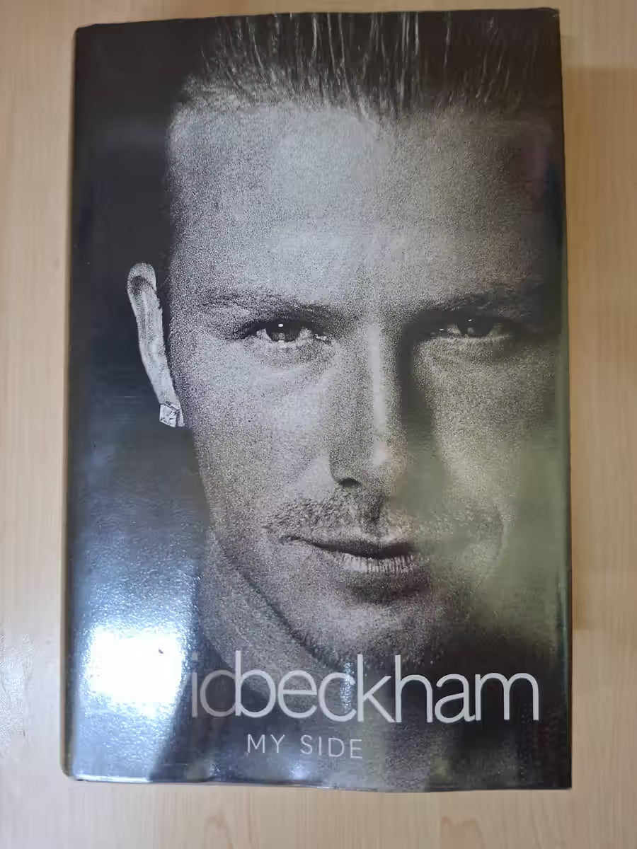 David Beckham My Side Autobiography 2003 HarperCollins Signed Hardback Collectible (Second-Hand)