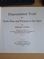 Dispensational Truth by Clarence Larkin – Second-Hand