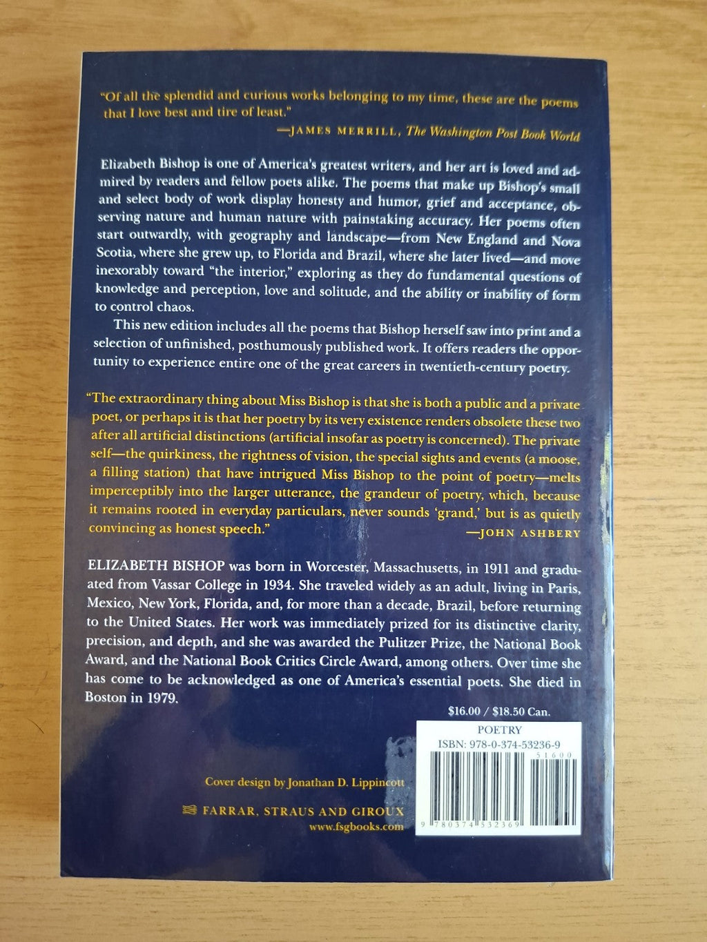 Poems – Elizabeth Bishop (Second-Hand)
