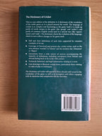 The Dictionary of Cricket – Michael Rundell (Second-Hand)