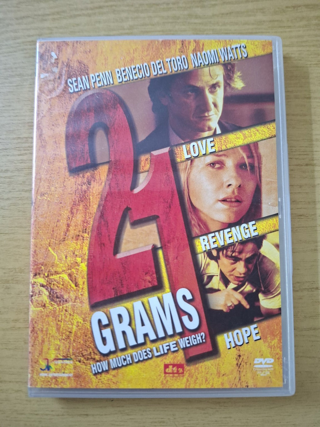 21 Grams DVD (Second-Hand)
