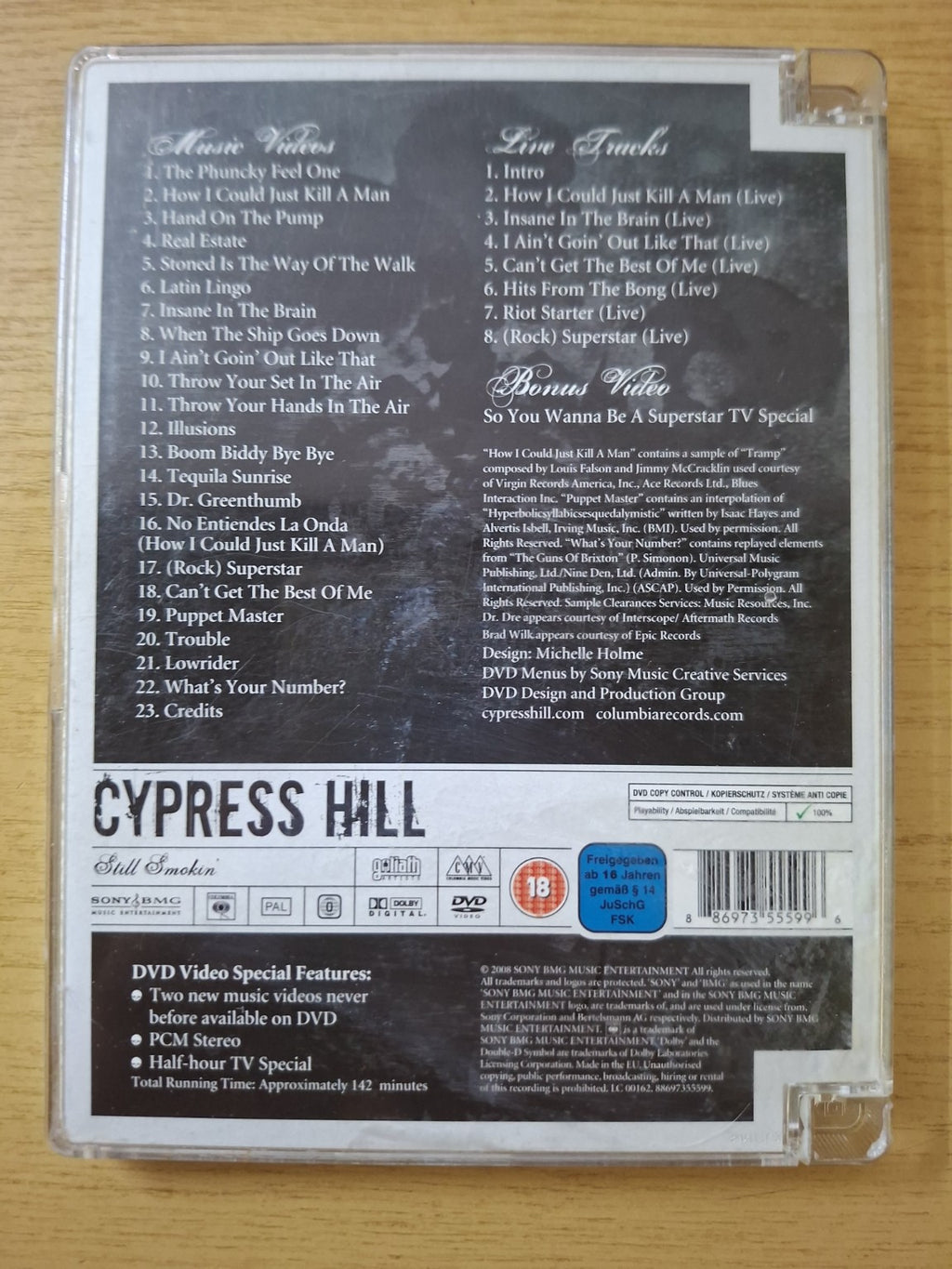 Cypress Hill – Still Smokin’: The Ultimate Video Collection (Second-Hand)