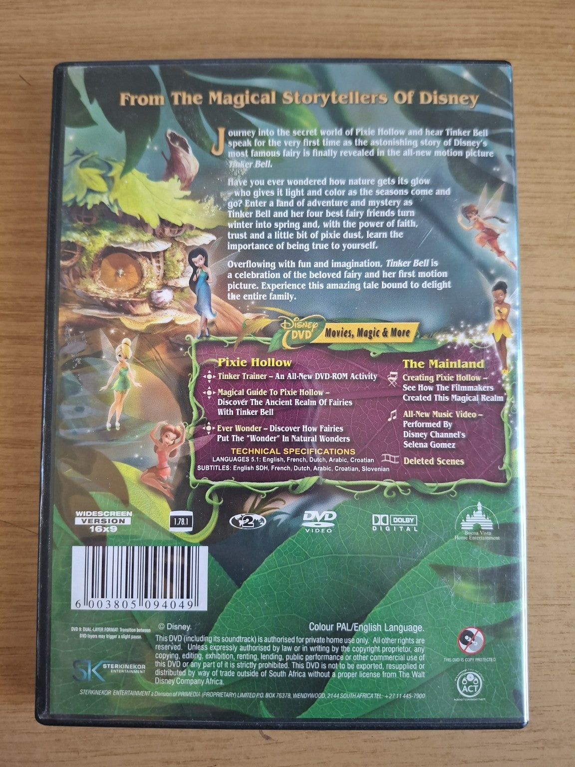 Tinker Bell – DVD (Second Hand)