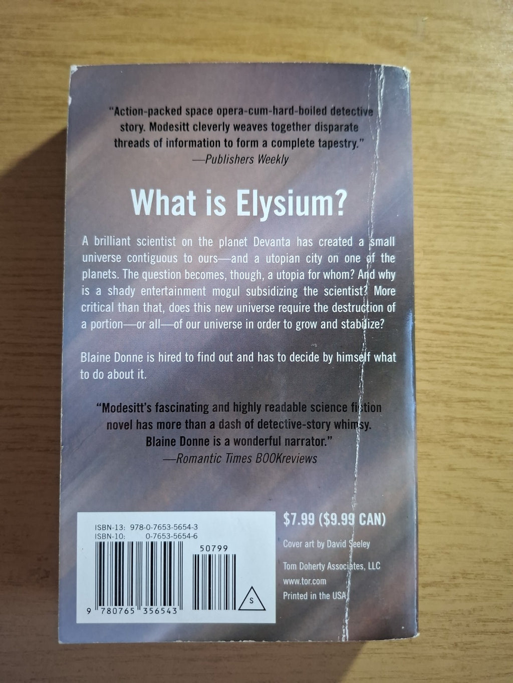 The Elysium Commission – L.E. Modesitt Jr. (Second Hand Book)