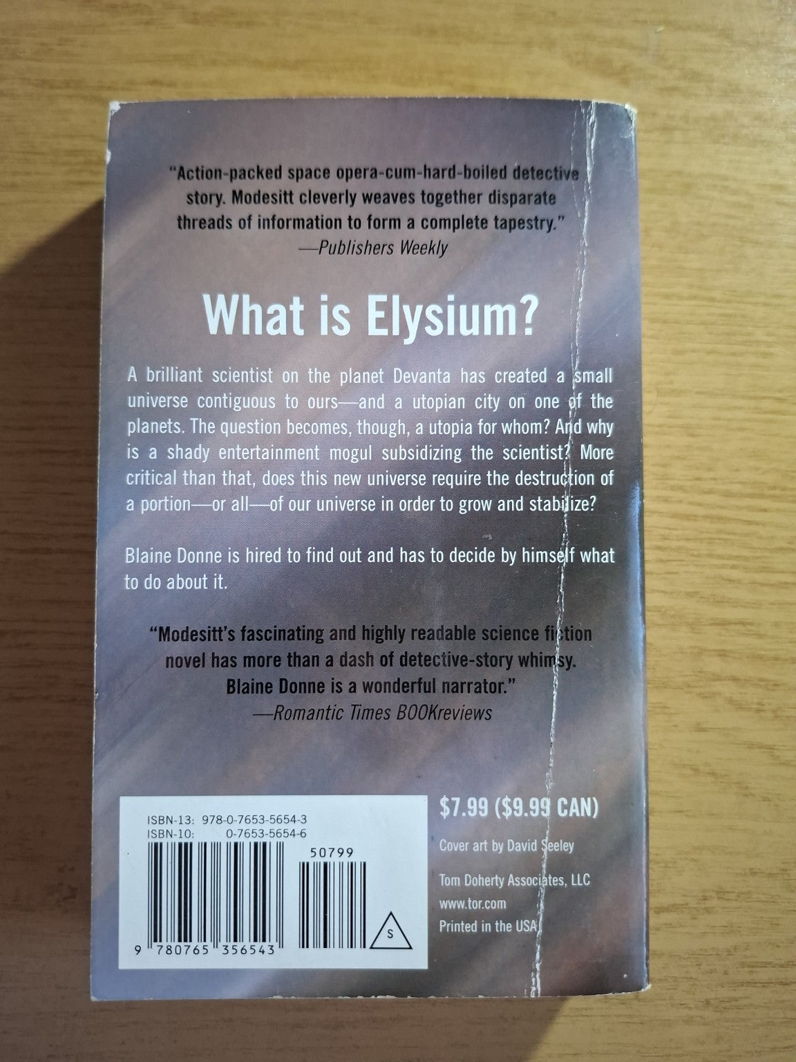 The Elysium Commission – L.E. Modesitt Jr. (Second Hand Book)