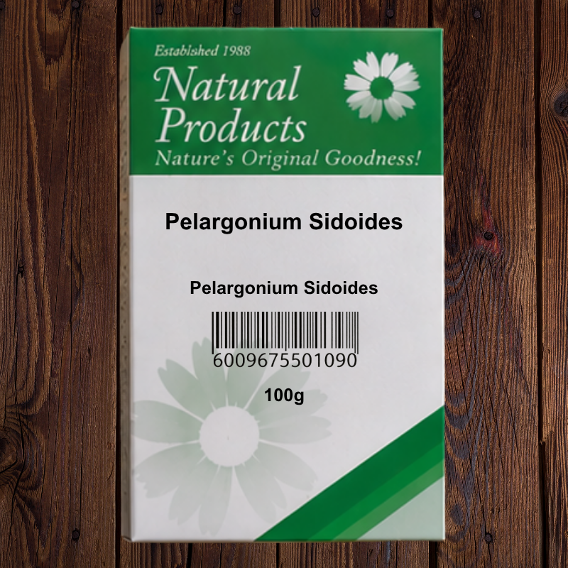 Dried Pelargonium (Pelargonium sidoides)