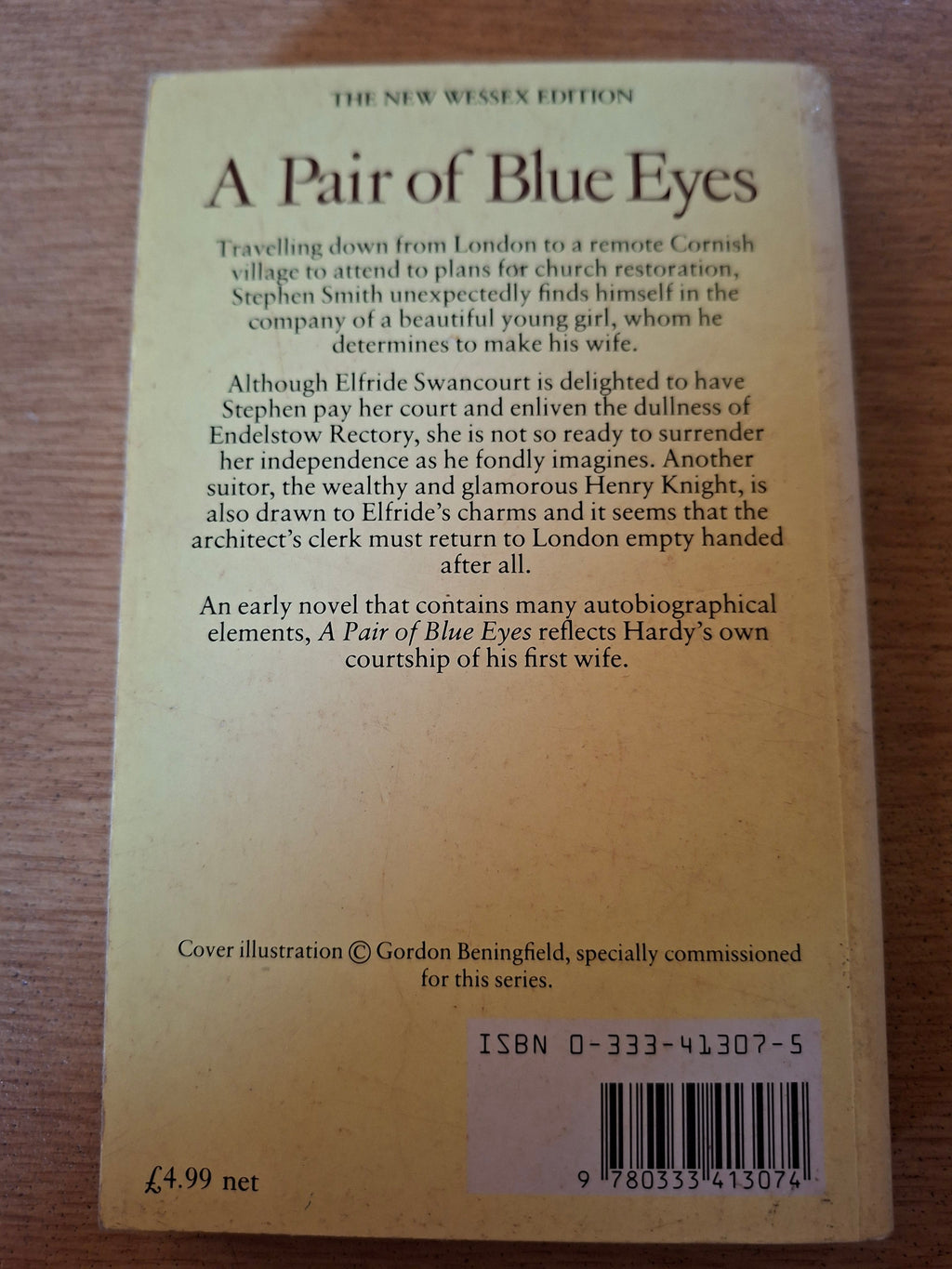 A Pair of Blue Eyes – Thomas Hardy (Second-Hand)