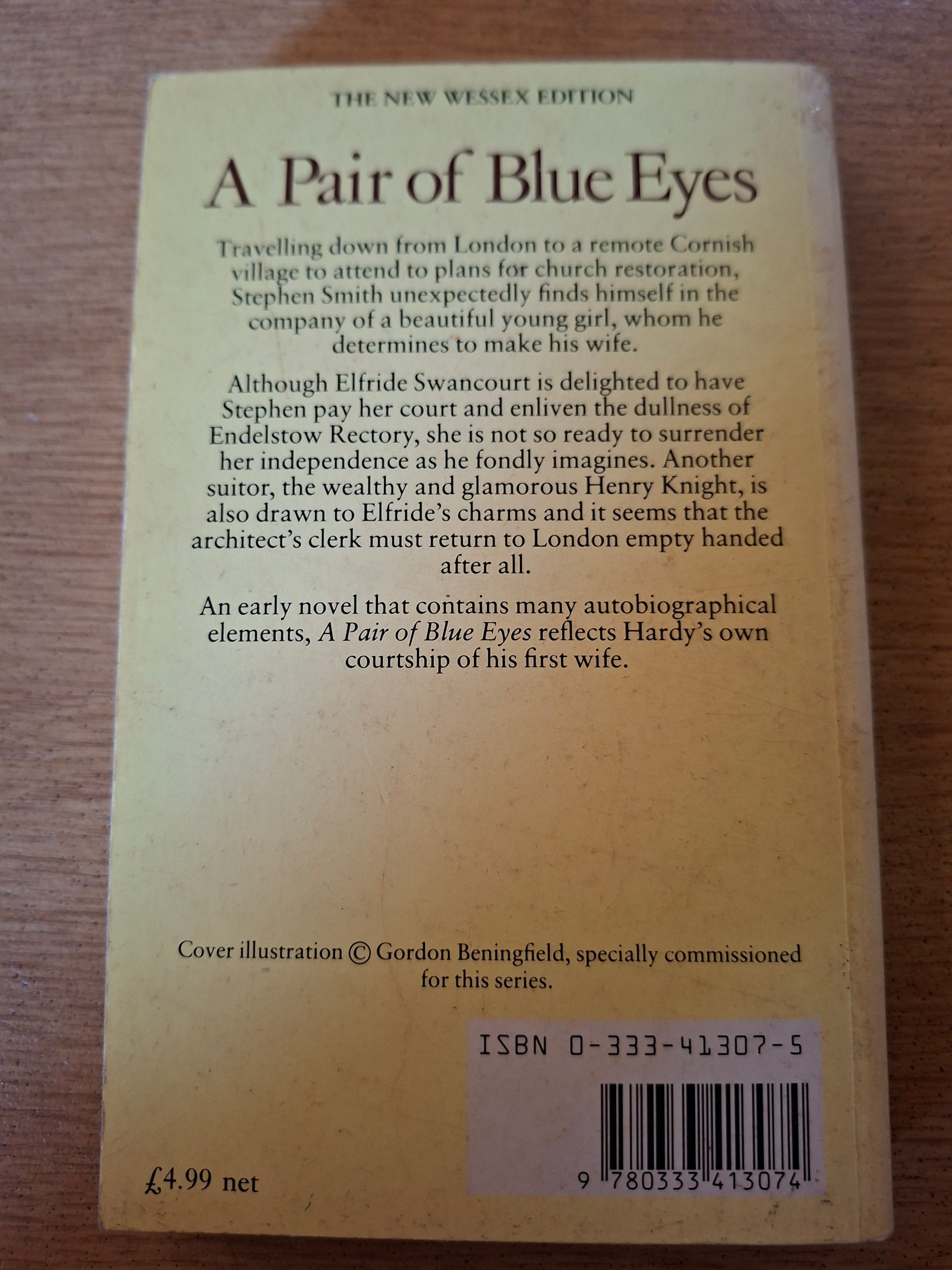 A Pair of Blue Eyes – Thomas Hardy (Second-Hand)
