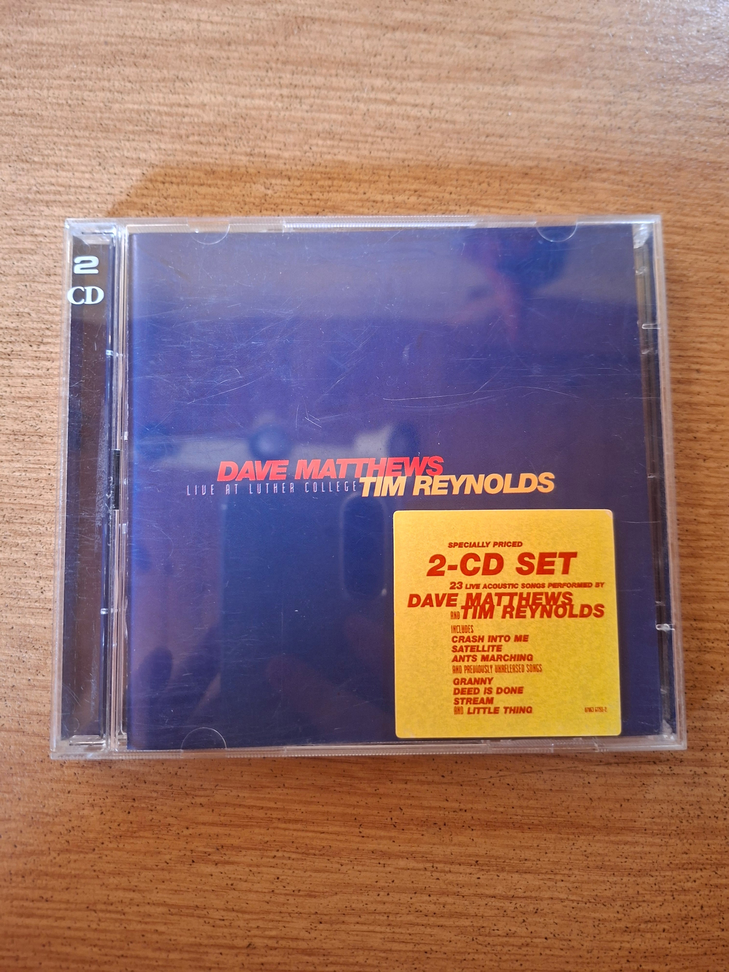 🎸 Dave Matthews & Tim Reynolds – Live at Luther College (2-CD Set, 1999) (Second-Hand)