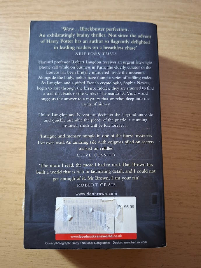 The Da Vinci Code — Second-Hand