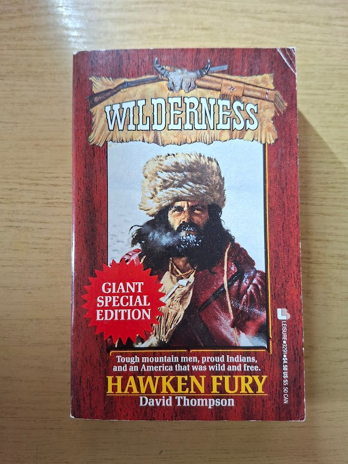 Hawken Fury - David Thompson (Second Hand Book)