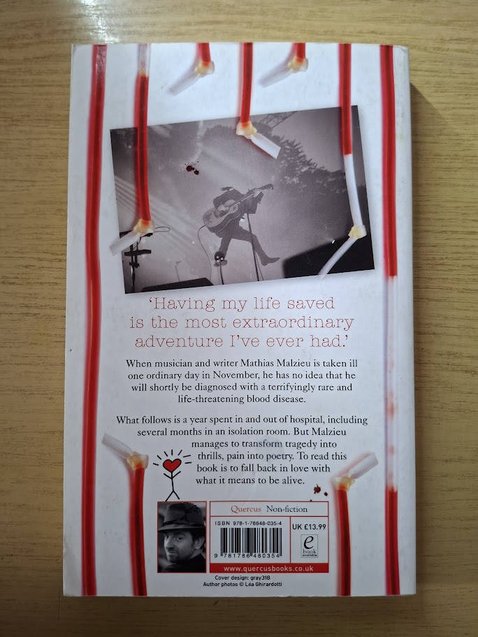 Diary of a Vampire in Pyjamas - Mathias Malzieu (Second Hand Book)