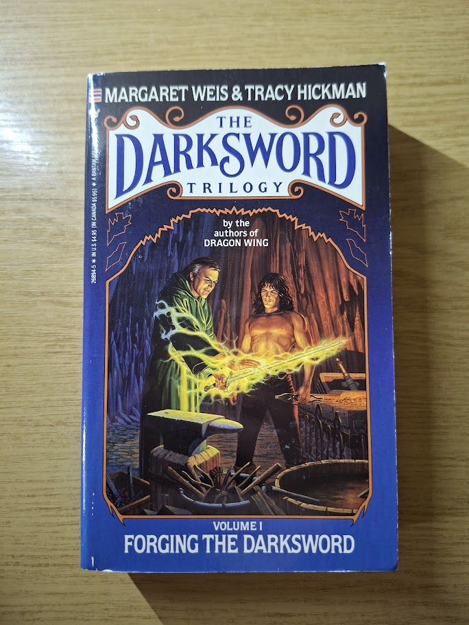 Forging the Darksword - Margaret Weis & Tracy Hickman (Second Hand Book)