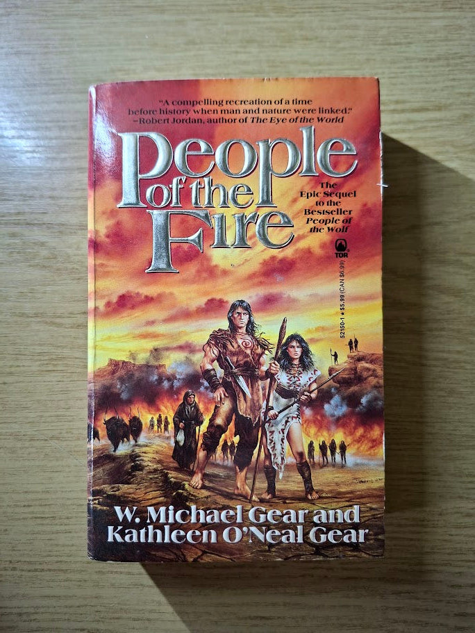 People of the Fire - Kathleen O'Neal Gear & W. Michael Gear (Second Hand Book)