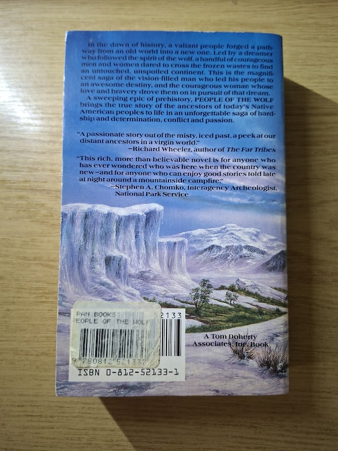 People of the Wolf - Kathleen O'Neal Gear & W. Michael Gear (Second Hand Book)
