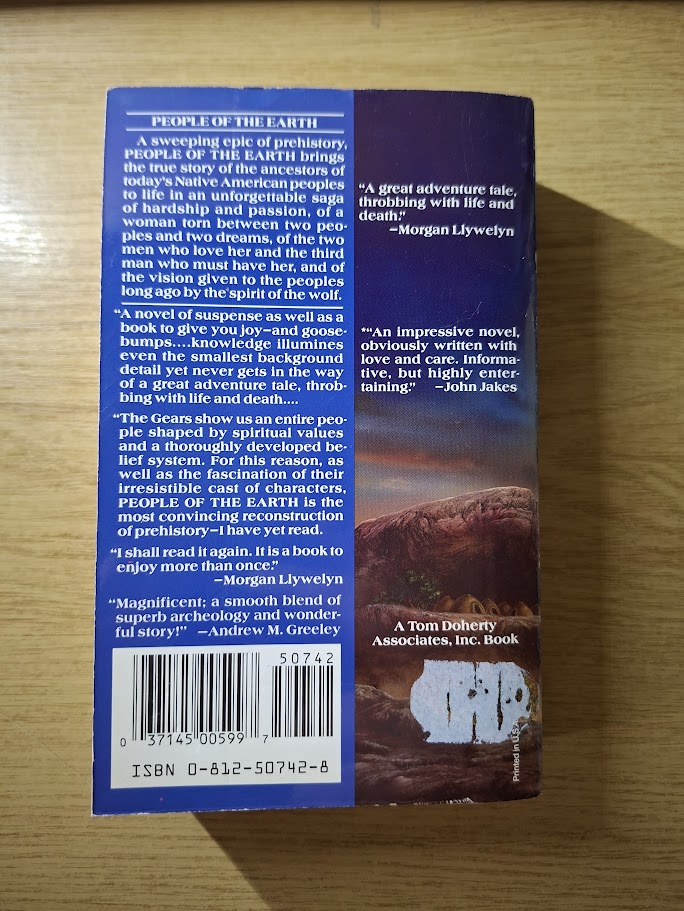 People of the Earth - W. Michael Gear & Kathleen O'Neal Gear (Second Hand Book)