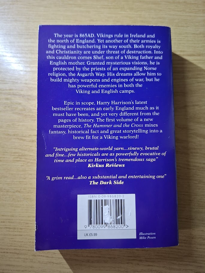 The Hammer and the Cross - Harry Harrison & John Holm (Second Hand Book)