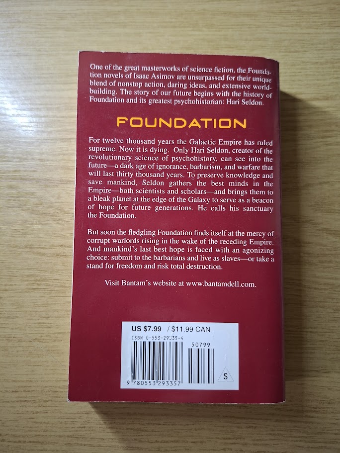 Foundation - Isaac Asimov (Second Hand Book)