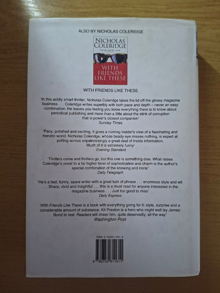 Streetsmart by Coleridge, Nicholas (Second Hand Book)