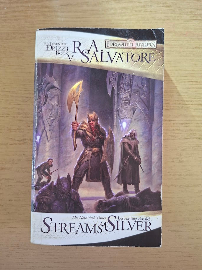 Streams of Silver by R.A. Salvatore (Second Hand Book)