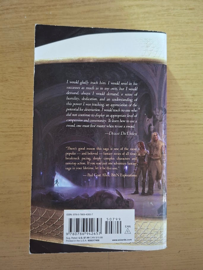 Streams of Silver by R.A. Salvatore (Second Hand Book)