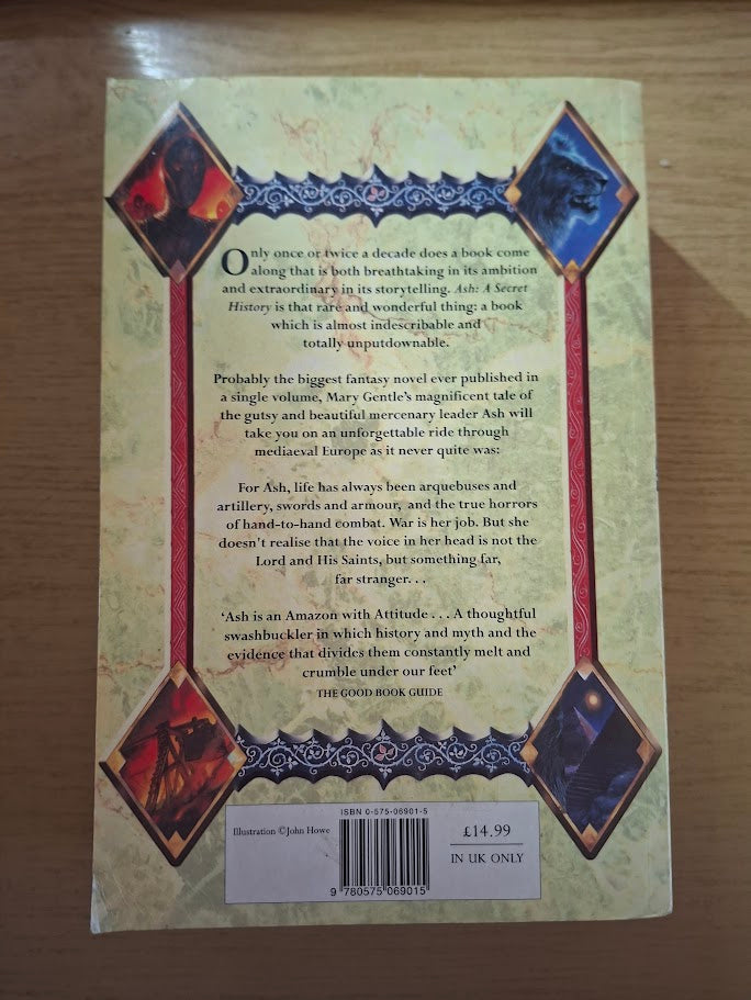 Ash: A Secret History by Mary Gentle (Second Hand Book)