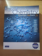 Chemistry: The Central Science with Mastering Chemistry by Theodore L. Brown, H. Eugene LeMay Jr., Bruce E. Bursten, Catherine Murphy, Steve Langford & Dalius Sagatys (Second Hand Book)