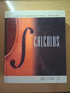 Calculus: International Metric Edition by James Stewart (Second Hand Book)