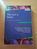 The Law of Delict in South Africa by Phumelele Jabavu (Second Hand Book)