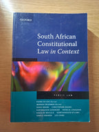 South African Constitutional Law in Context by Danie Brand (Second Hand Book)