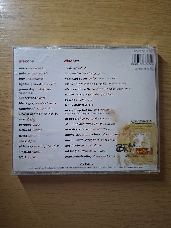 The '96 Brit Awards (Second Hand 2-CD Set)