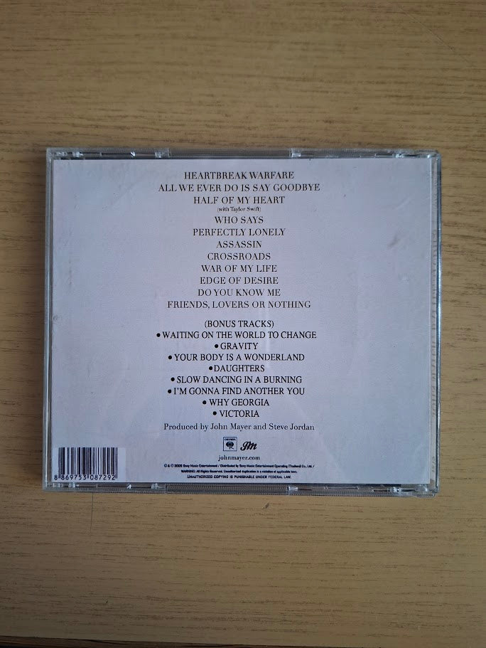 John Mayer – Battle Studies (Second Hand CD)
