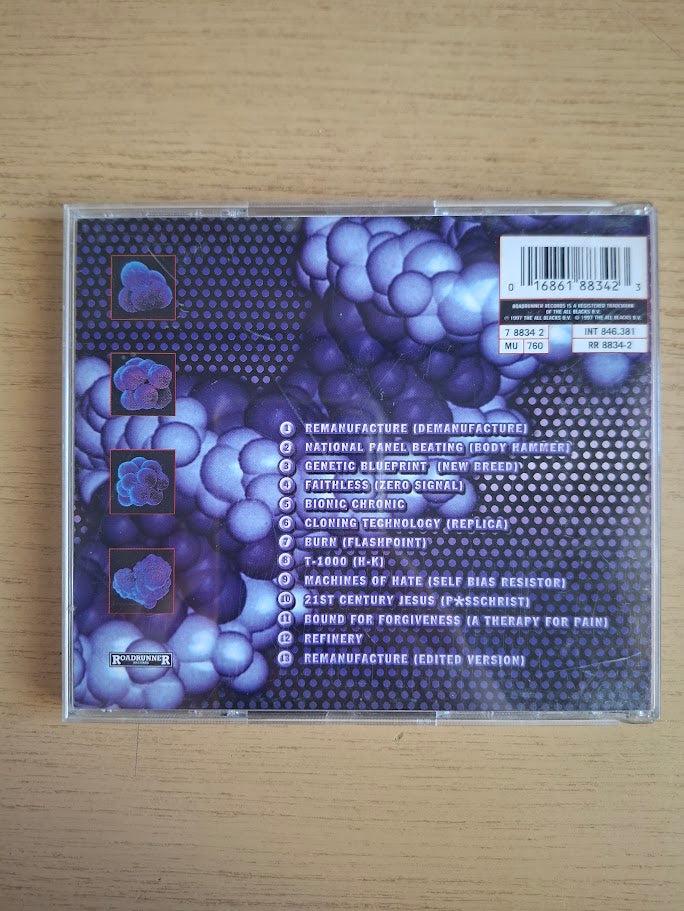 Fear Factory – Remanufacture (Cloning Technology) (Second Hand CD)