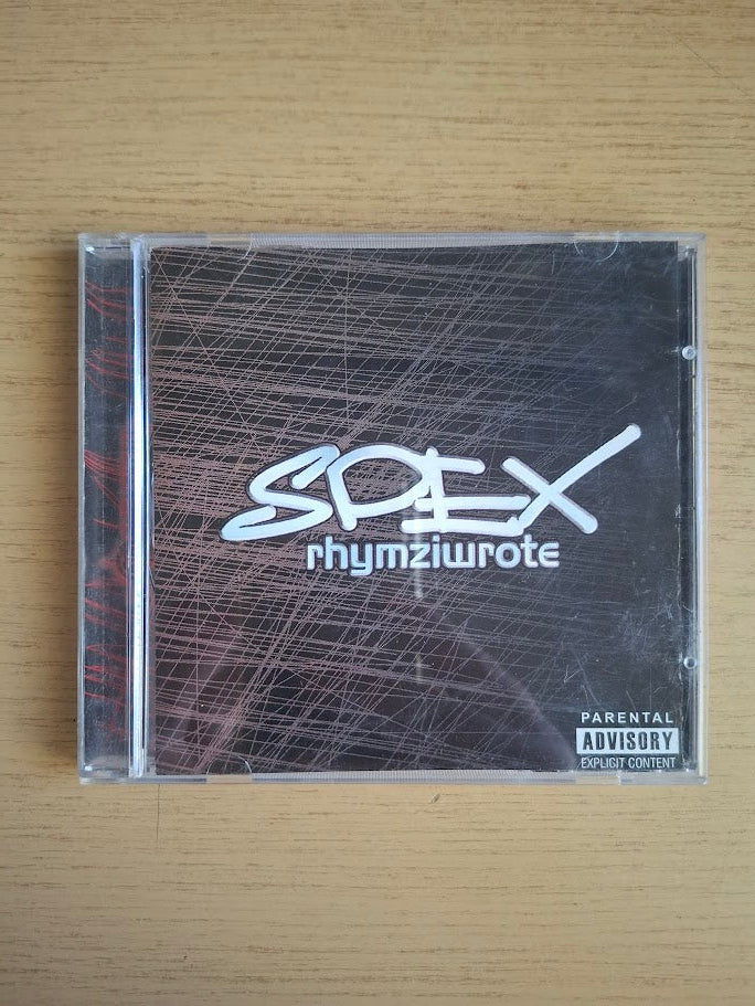 Spex – Rhymziwrote (Second Hand CD)