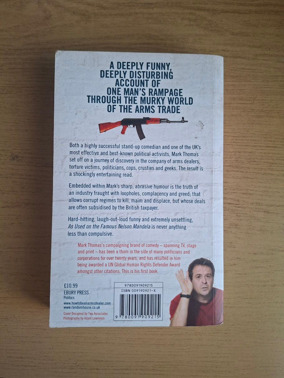 As Used on the Famous Nelson Mandela by Mark Thomas (Second Hand Paperback)