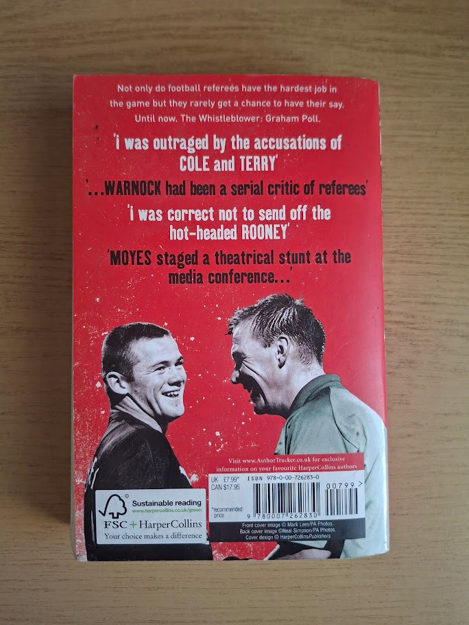 Seeing Red by Graham Poll (Second Hand Paperback)
