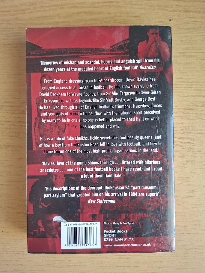 FA Confidential by David Davies (Second Hand Paperback)