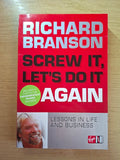 Screw It, Let's Do It Again by Richard Branson (Second Hand Paperback)