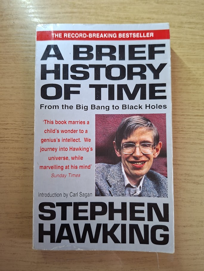 A Brief History of Time: From Big Bang to Black Holes by Stephen W. Hawking (Second Hand Paperback)