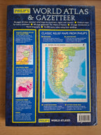 Philip's World Atlas and Gazetteer (Second Hand Hardcover)