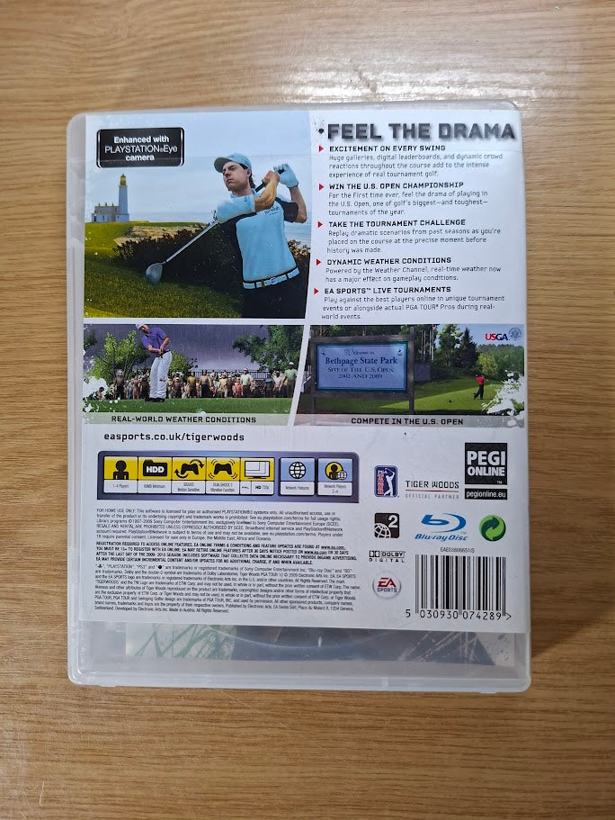 Tiger Woods PGA Tour 10 – PlayStation 3 (Second Hand PS3 Game)