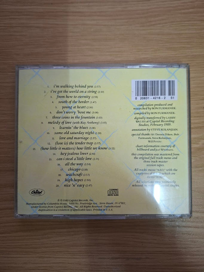 Frank Sinatra – The Capitol Collector's Series (Second Hand CD)