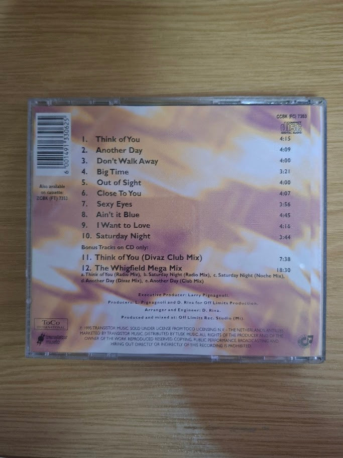 Whigfield – Whigfield (Second Hand CD)