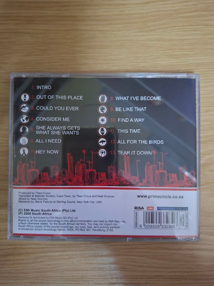 Prime Circle – All or Nothing (Second Hand CD)