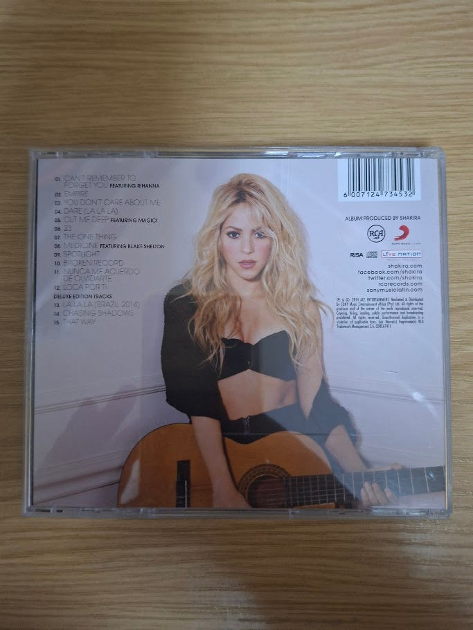 Shakira – Shakira. (2014 South African Deluxe Edition, Second Hand CD)
