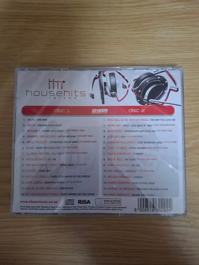 Richard Santana – House Hits Volume 1 (2006 South African 2 CD Edition, Second Hand)