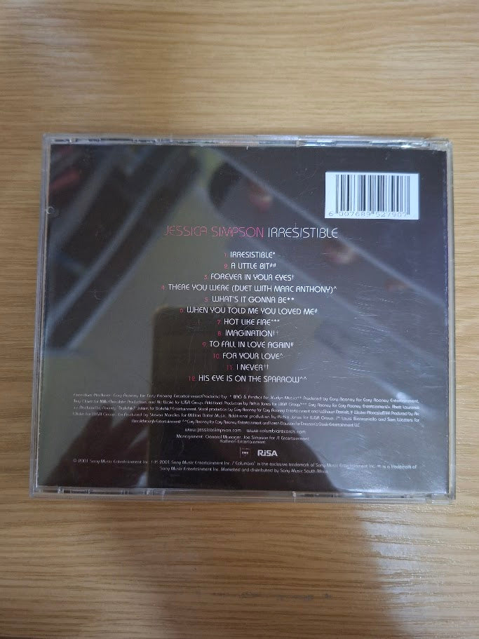 Jessica Simpson – Irresistible (Second Hand CD)