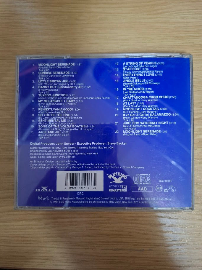 Glenn Miller and His Orchestra – A Legendary Performer (Remastered, Second Hand CD)