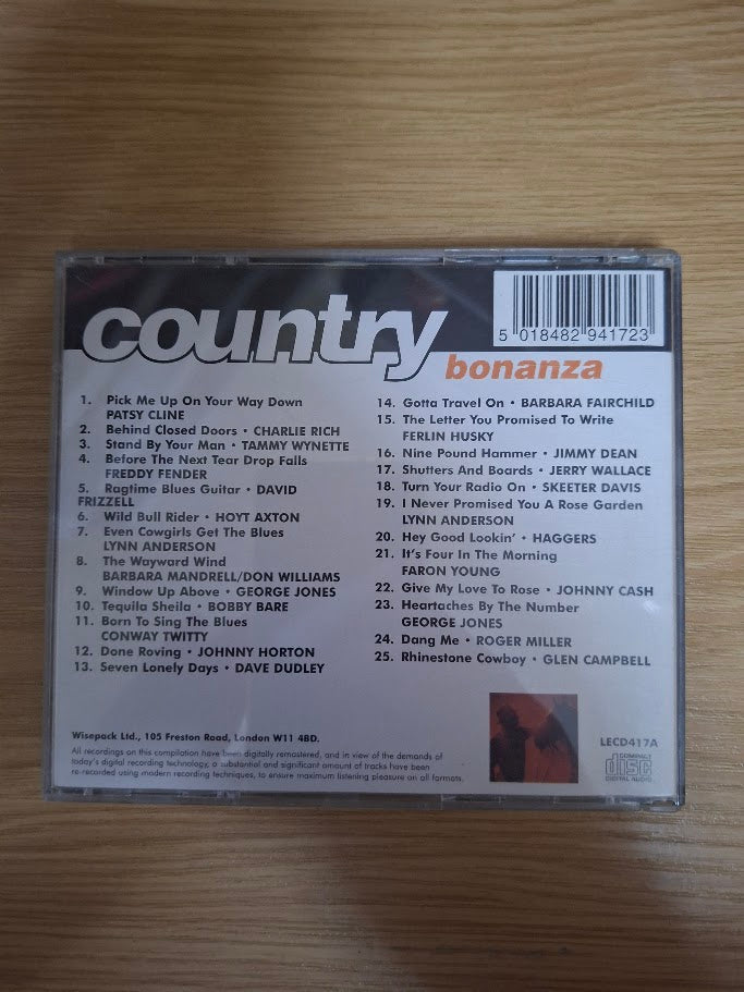 Various Artists – Country Bonanza (Second Hand CD)