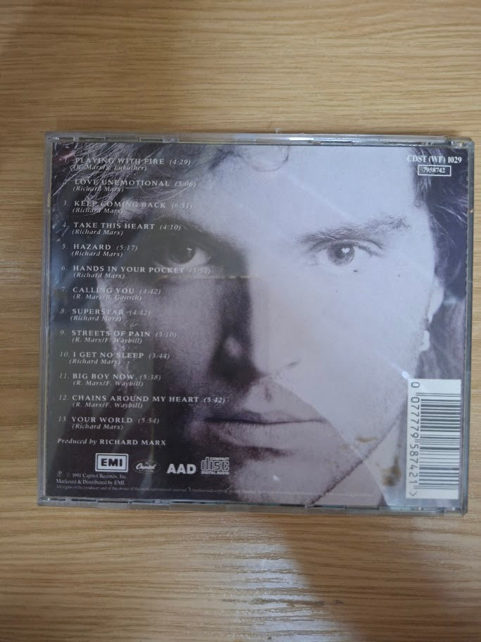 Richard Marx – Rush Street (Second Hand CD)